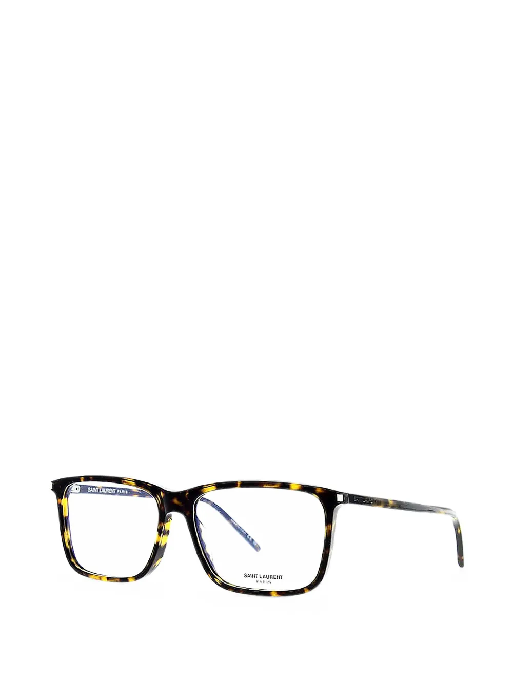 Saint Laurent Eyewear Bril met vierkant montuur Bruin
