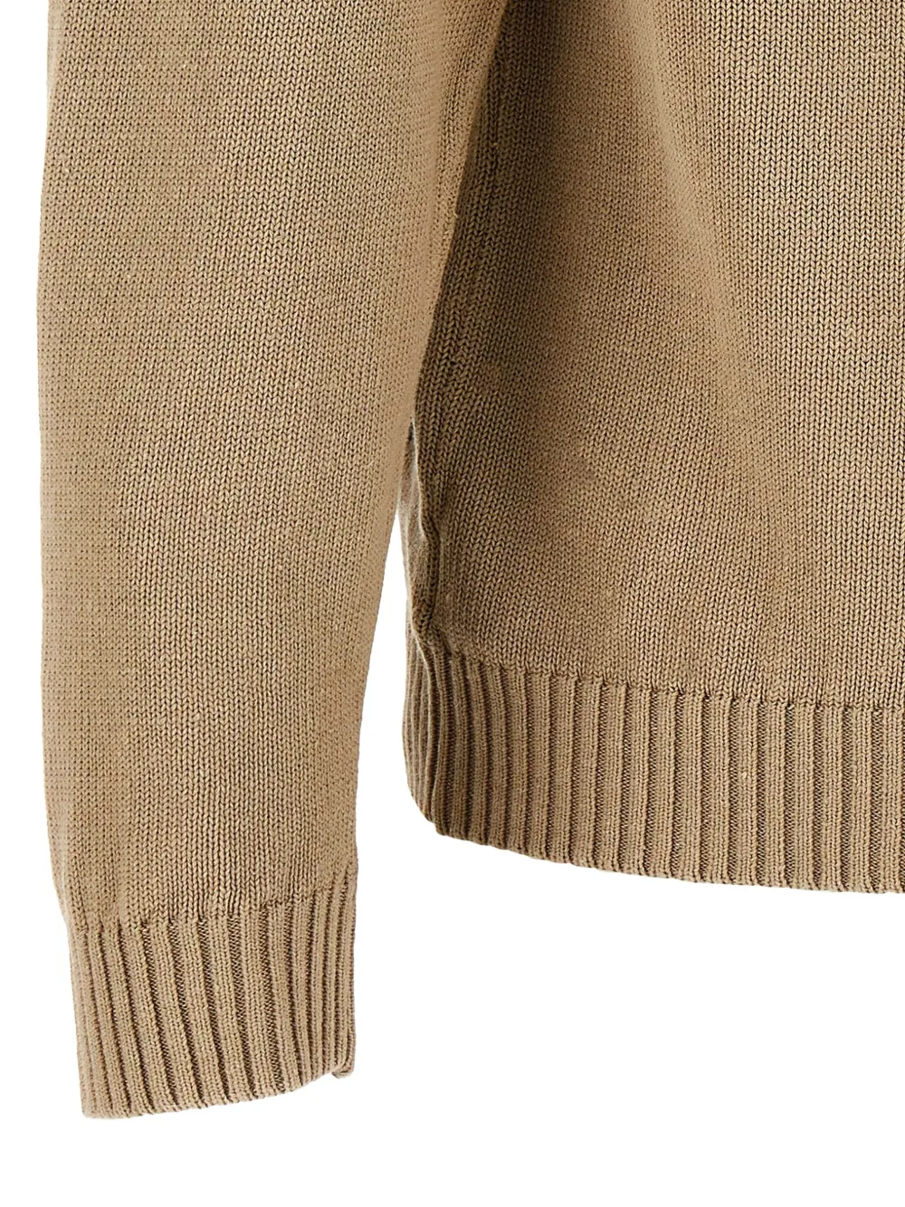 Zanone Vest met knopen Bruin