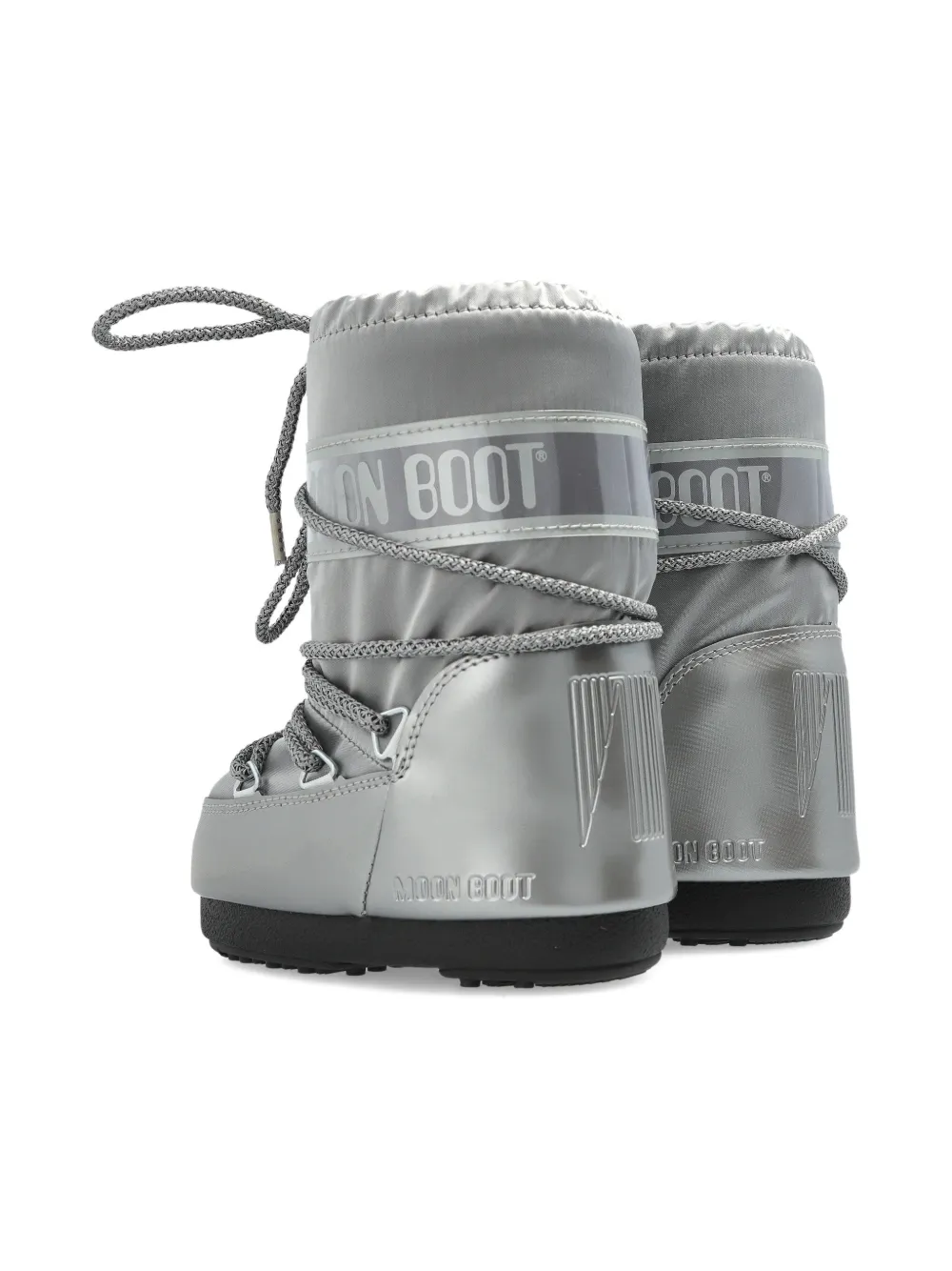 Moon Boot Kids Icon Glance laarzen met logoprint Grijs