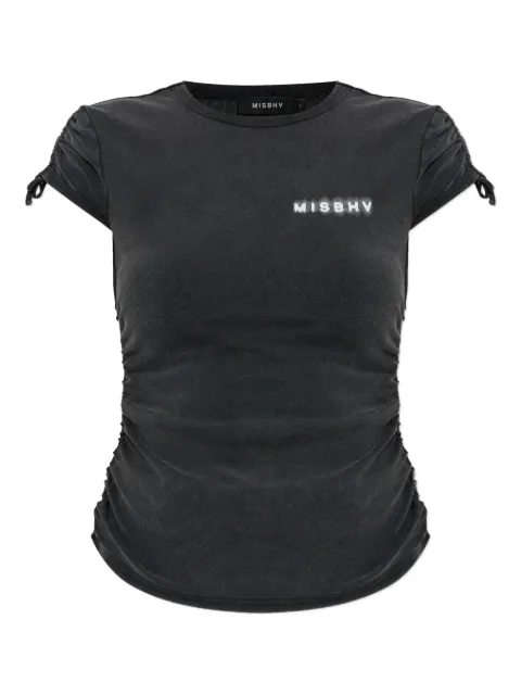 MISBHV drawstring-sleeve T-shirt