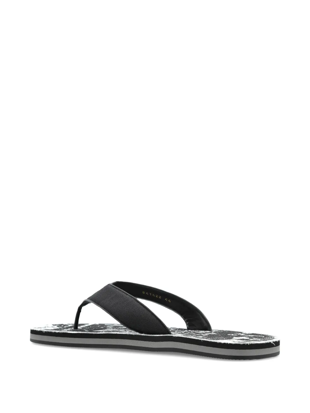 Balenciaga Teenslippers met logoprint Zwart