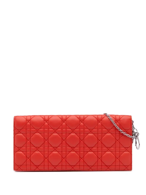 Christian Dior Pre-Owned 2013 ラムスキン カナージュ レディ