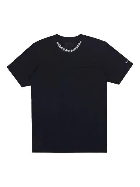 Chrome Hearts neck-logo T-shirt