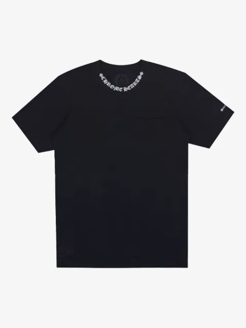 Chrome Hearts neck-logo T-shirt