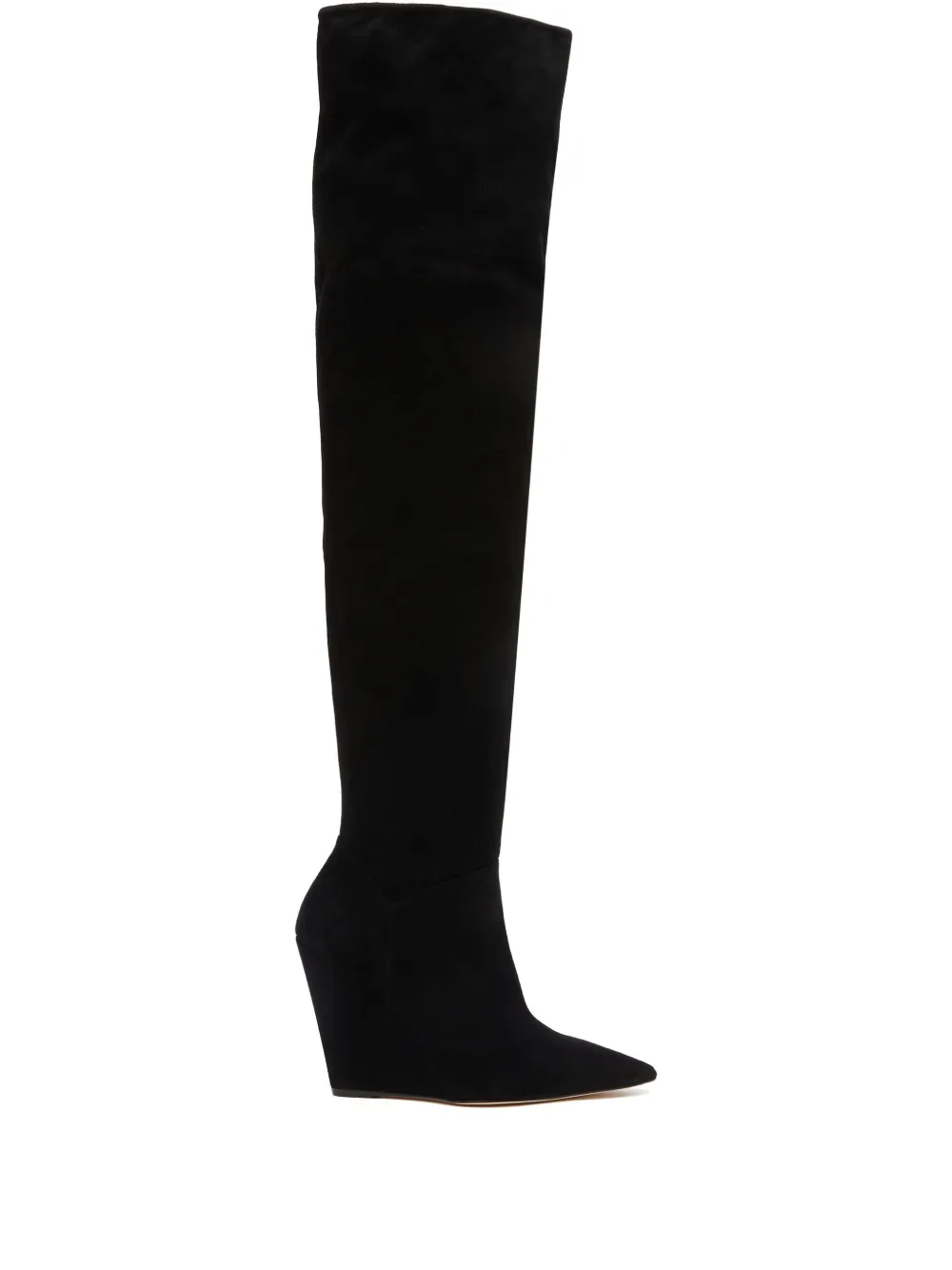 Stuart Weitzman botas Saloon con cuña de 100 mm | negro | Image 1