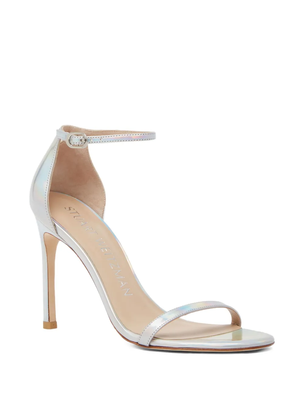 Stuart Weitzman 105mm iridescent-effect sandals | Heeled Sandals | Image 2