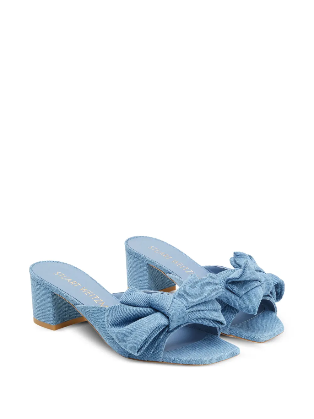Stuart Weitzman Mule Loveknot com salto 50mm | Mule com salto | Image 2