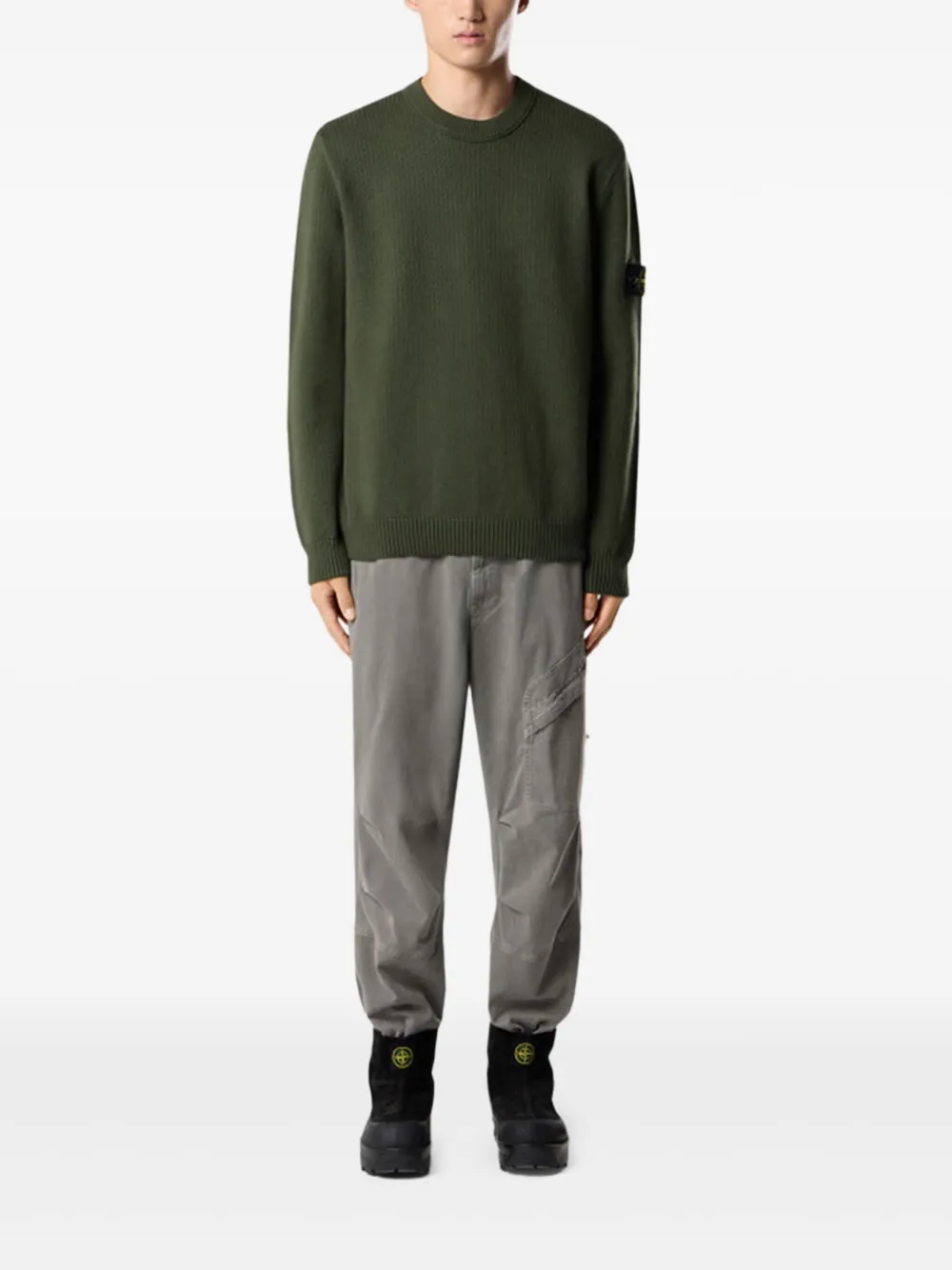 Stone Island crew-neck sweater | Knitted Sweaters | Image 2