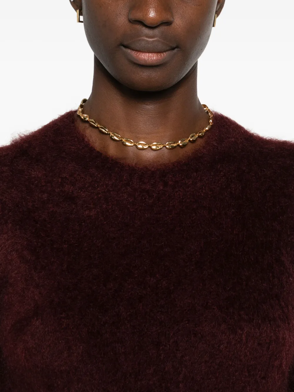 Max Mara Trui met ronde hals Rood