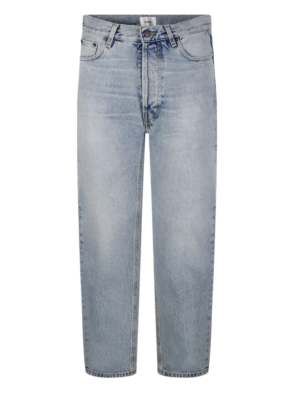 Haikure Jeans met wassing Blauw