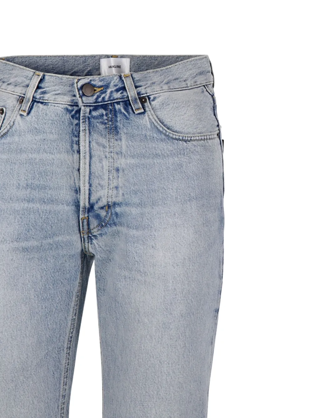 Haikure Jeans met wassing Blauw