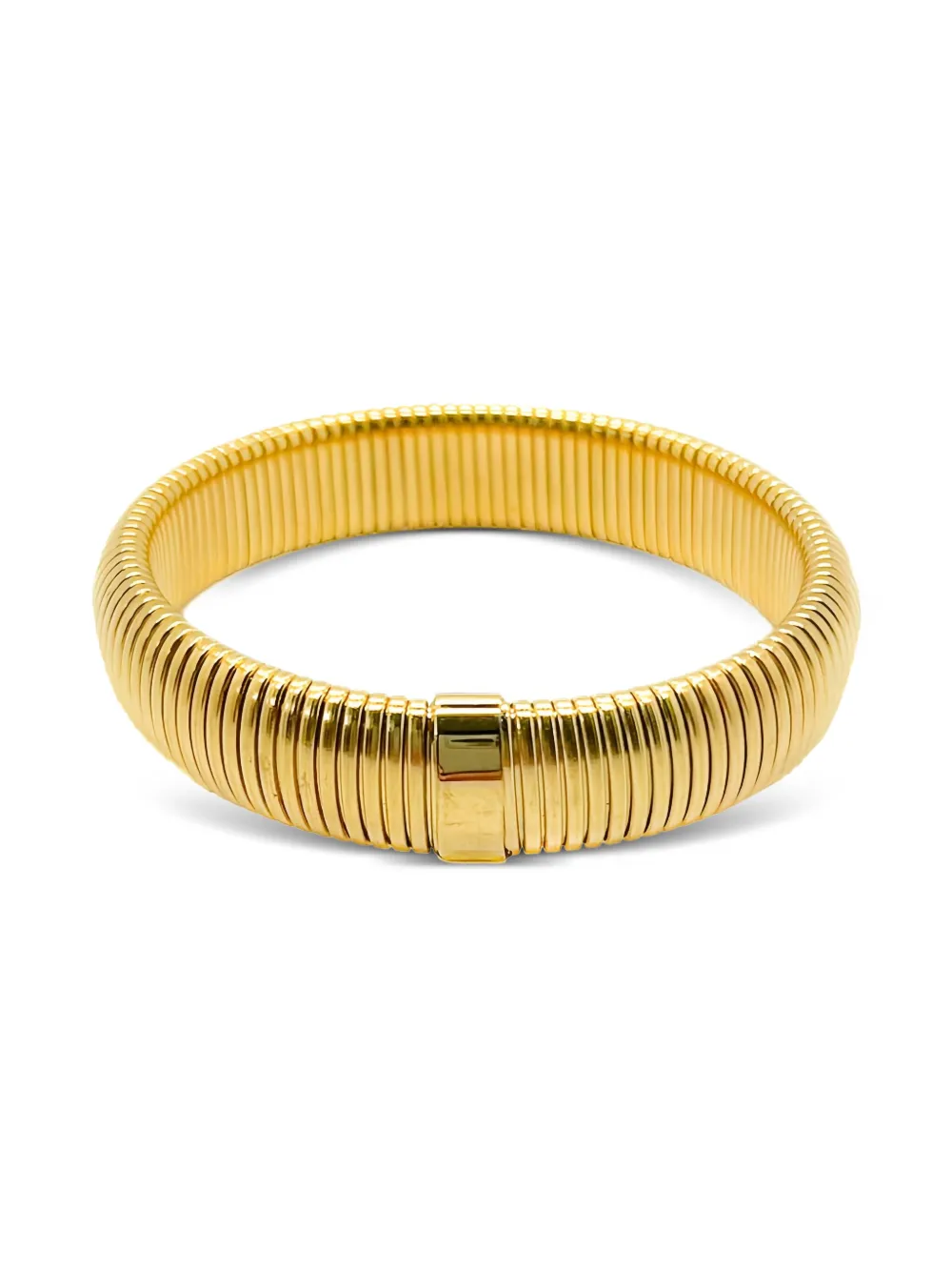 Jennifer Gibson Jewellery 2000s オメガリンク バングル - ゴールドトーン Jennifer Gibson Jewellery 2000s オメガリンク バングル - ゴールドトーン