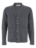 Kangra buttoned v-neck cardigan - Grey