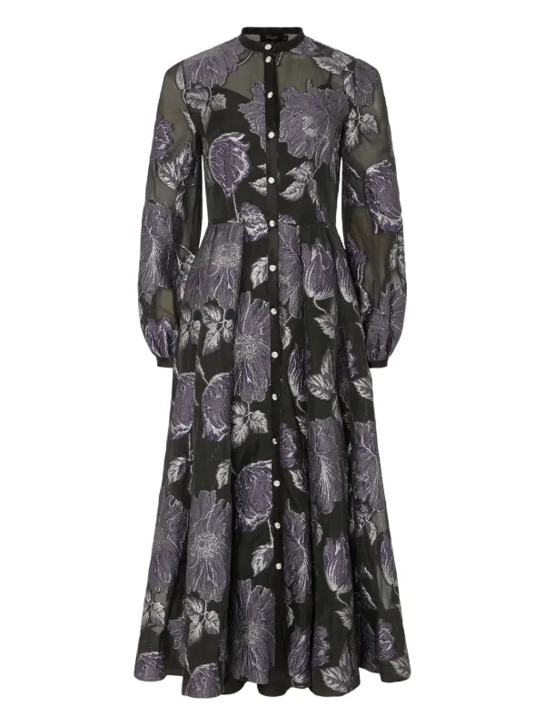 knee length dresses for ladies Plus Size Short Metallic Jacket Dress Jacket Dress R&M Richards 1180W