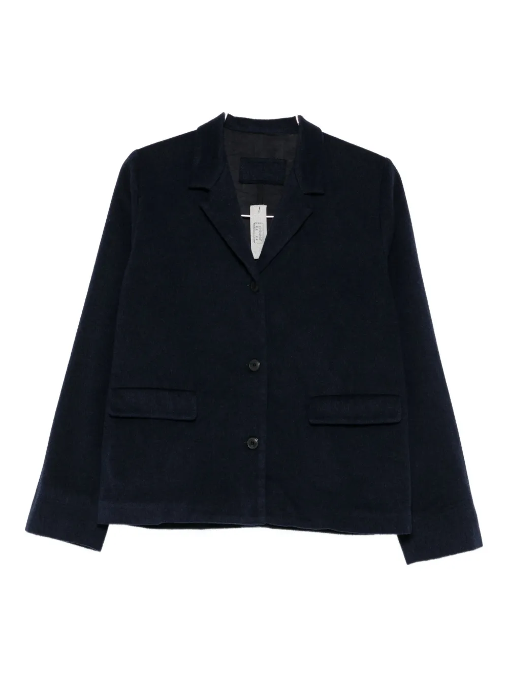 Private 0204 Three-button Pocket Jacket In Black