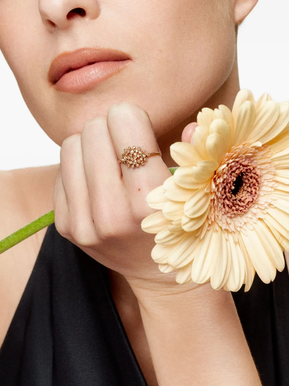 Noguchi Cosmo Diamond Ring In Gold