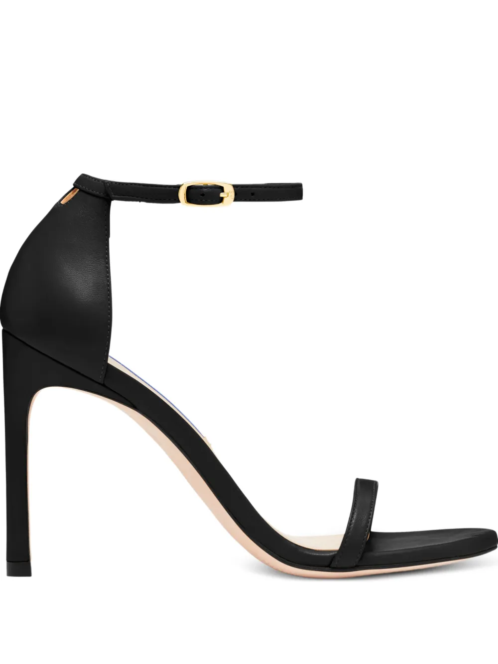 Stuart Weitzman Leren sandalen Zwart