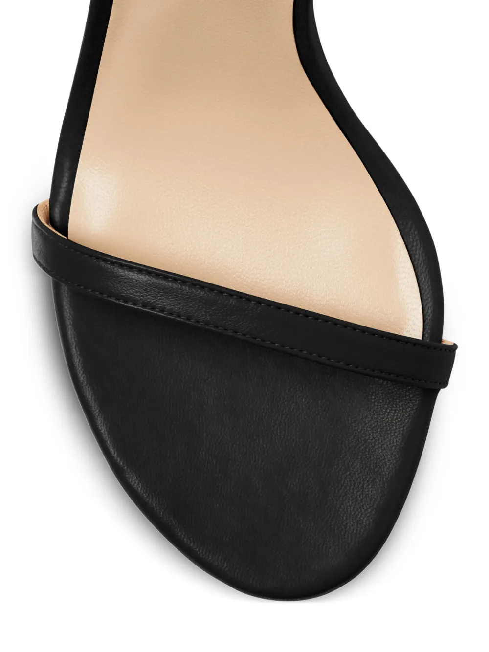 Stuart Weitzman Leren sandalen Zwart