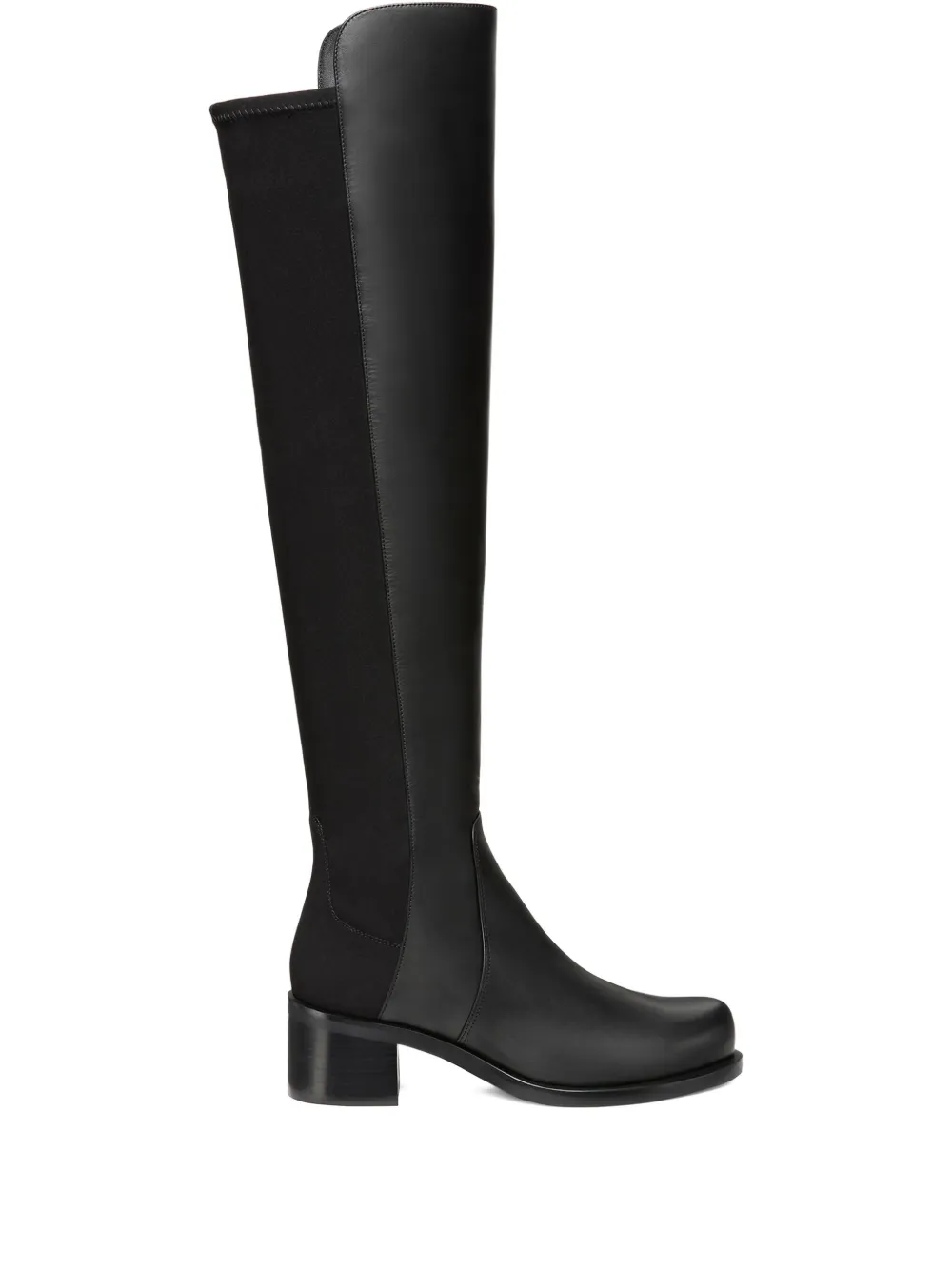 Stuart Weitzman botas altas con parte posterior stretch | negro | Image 1