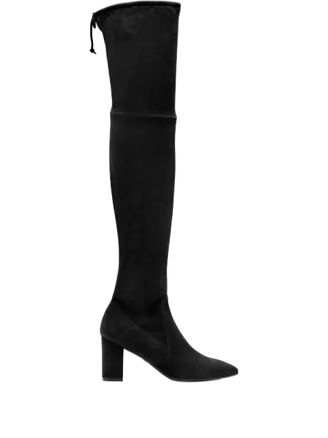 Stuart Weitzman 75mm Lesley tie-back over-the-knee boots