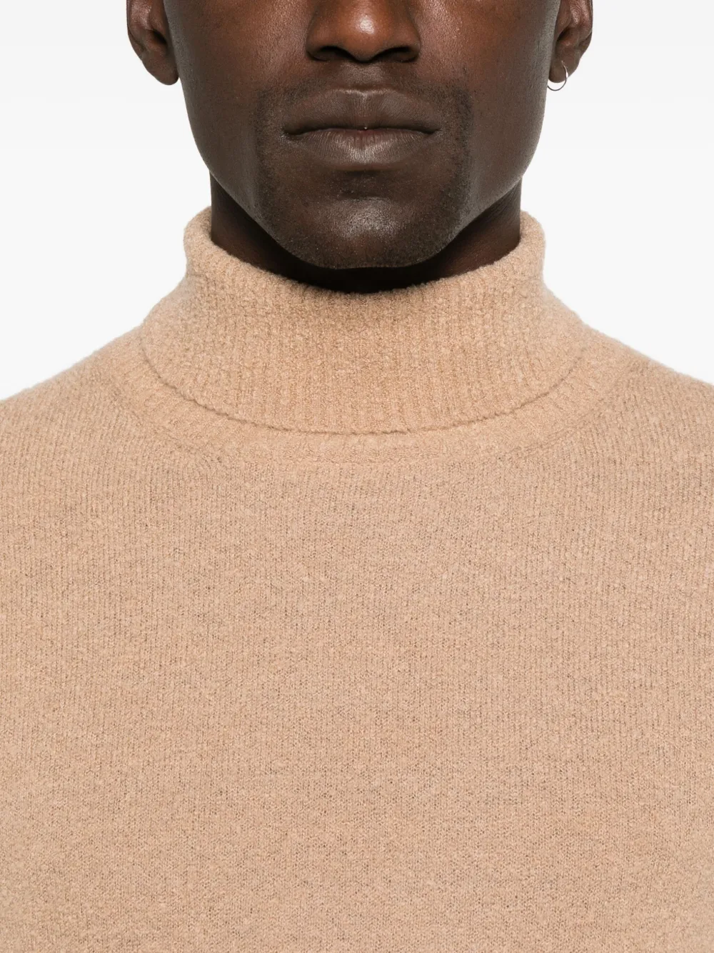 Daniele Fiesoli turtleneck sweater Beige
