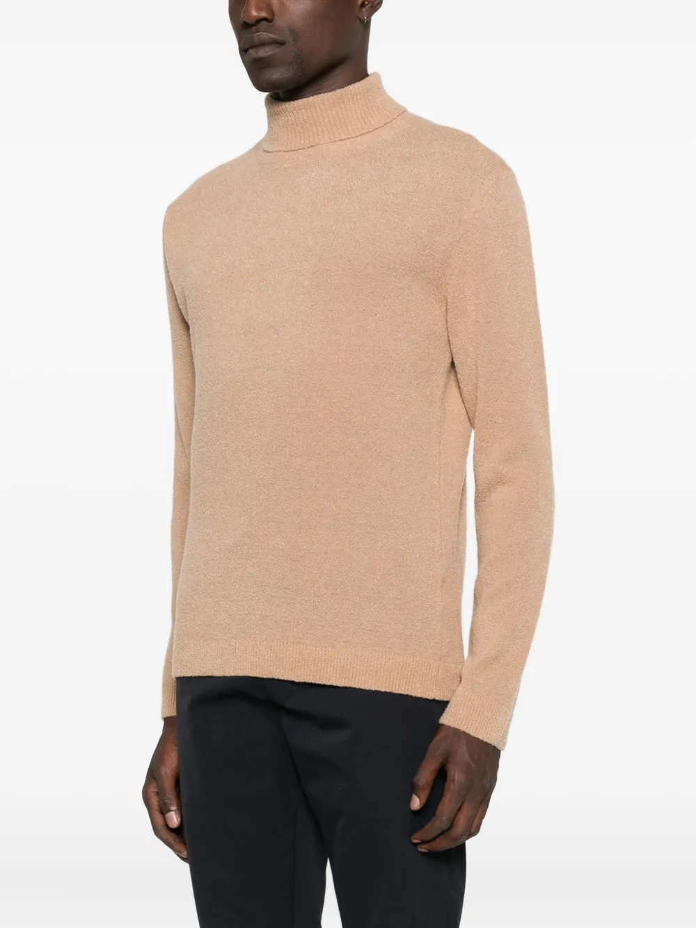 Daniele Fiesoli turtleneck sweater Beige