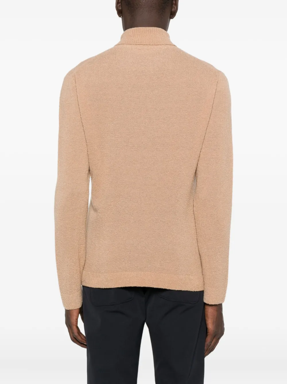 Daniele Fiesoli turtleneck sweater Beige