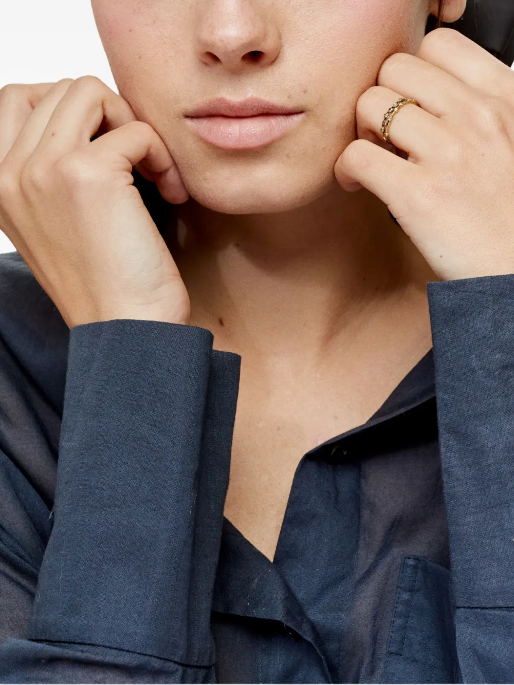 Noguchi 14kt yellow gold Rosée diamond ring | Image 2