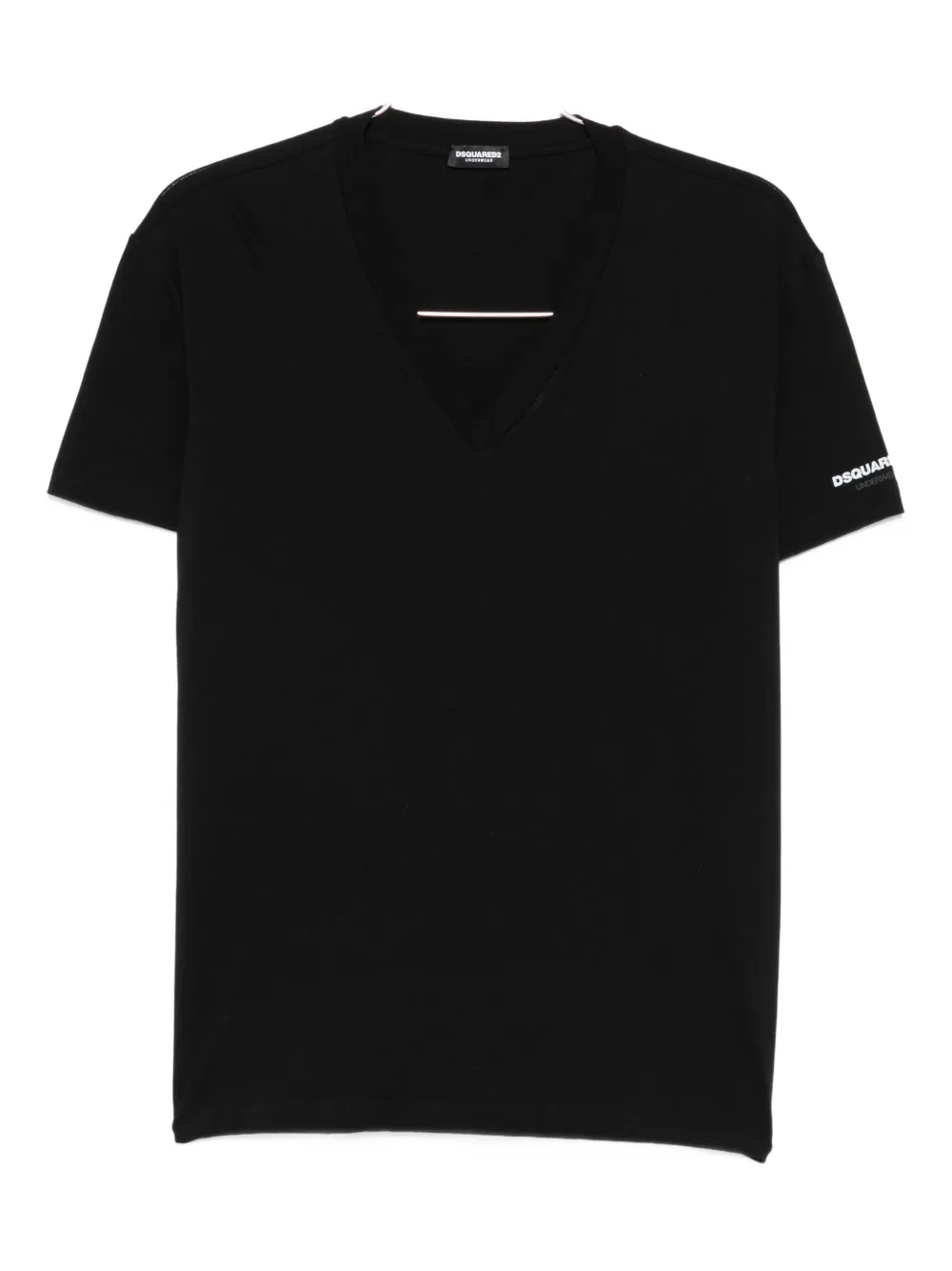 DSQUARED2 v-neck T-shirt (pack of two) Zwart