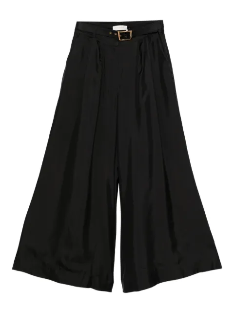 ZIMMERMANN pleated belted trousers