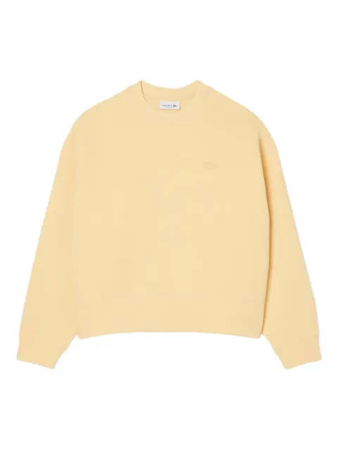Lacoste sudadera con parche del logo
