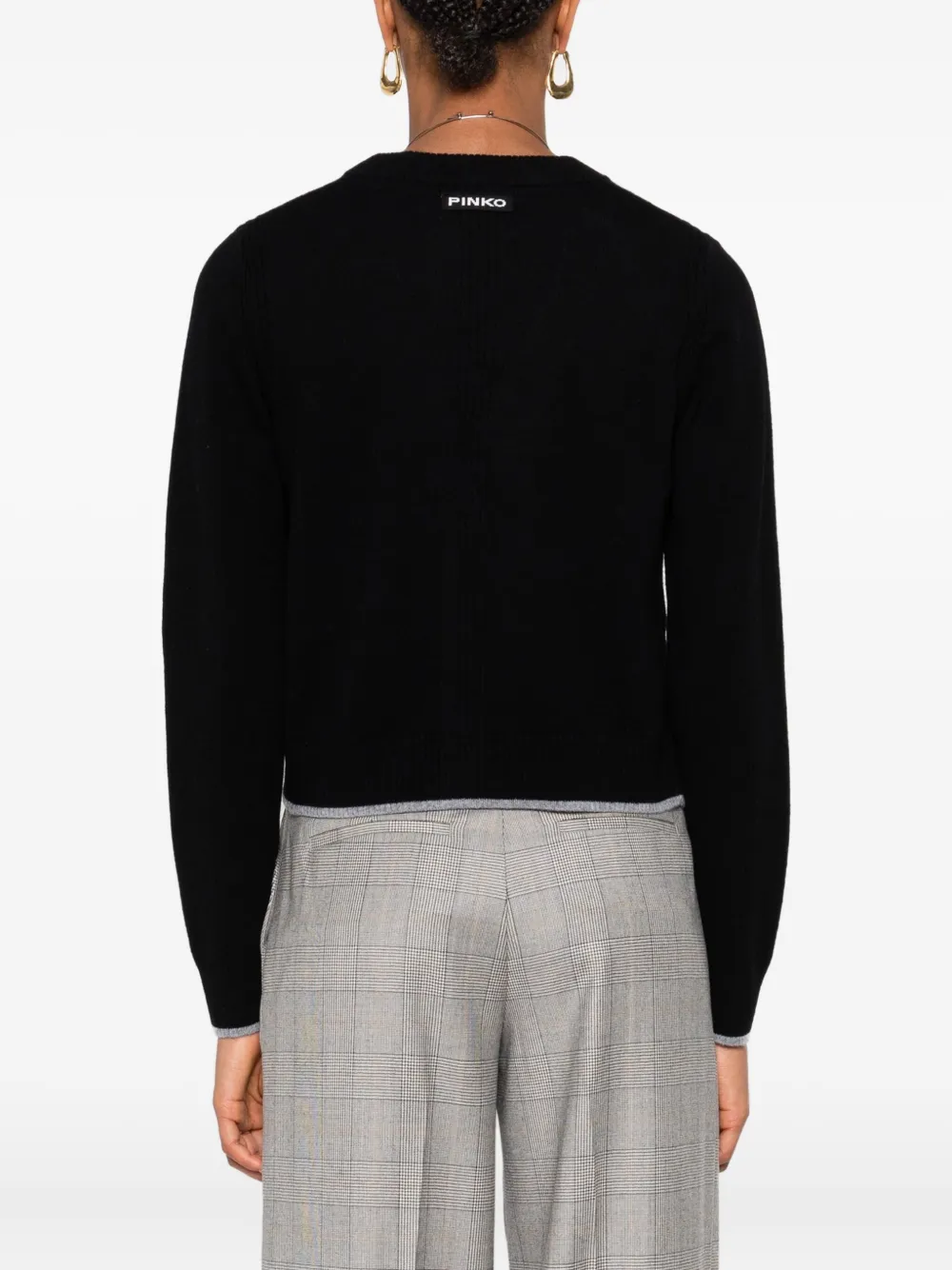 PINKO Vest met knopen Zwart