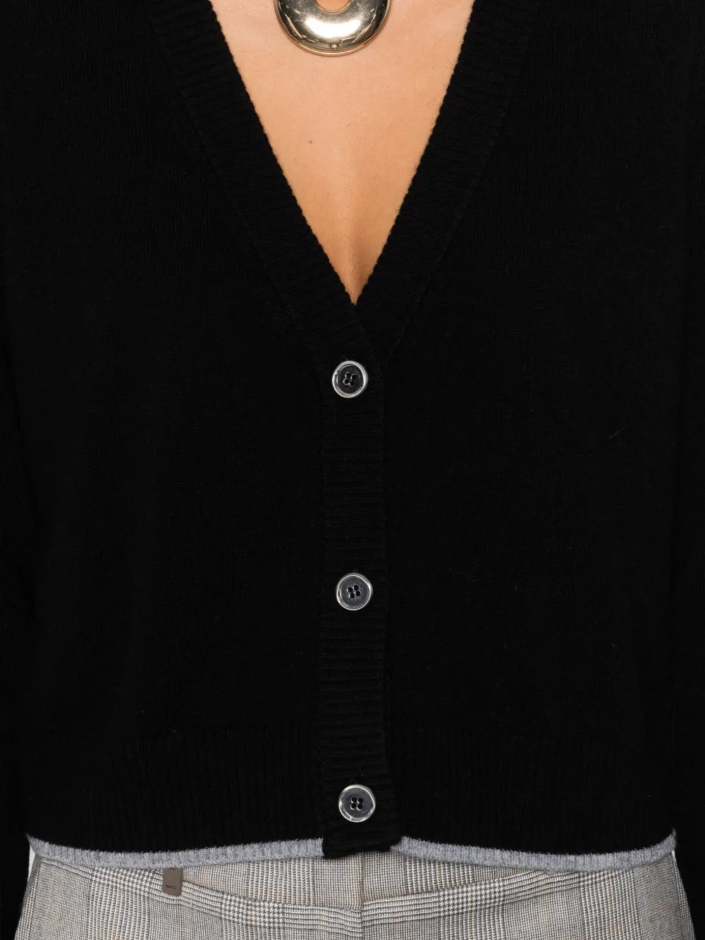 PINKO Vest met knopen Zwart