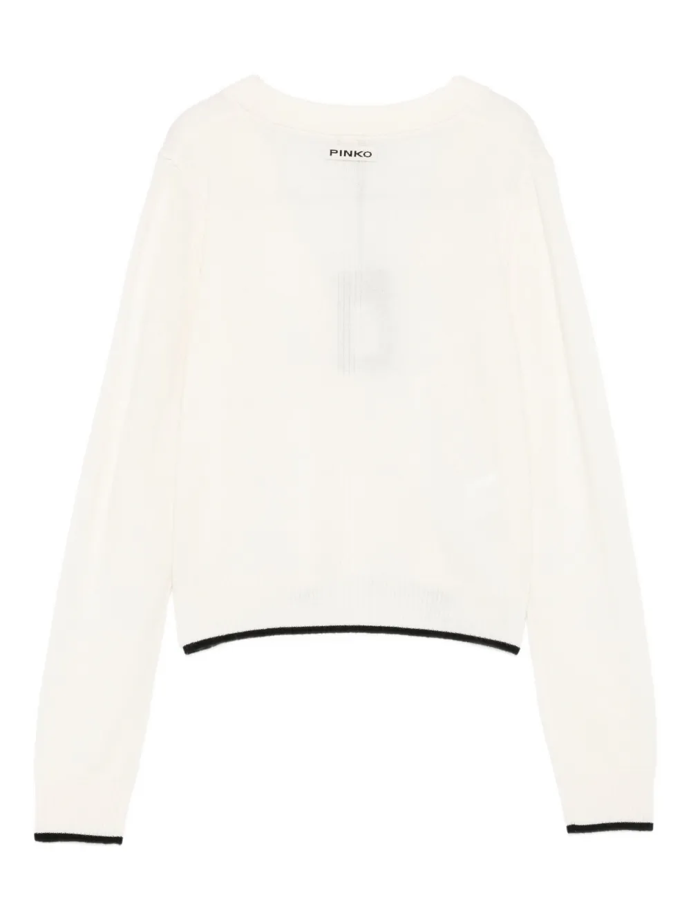 PINKO Vest met V-hals Wit