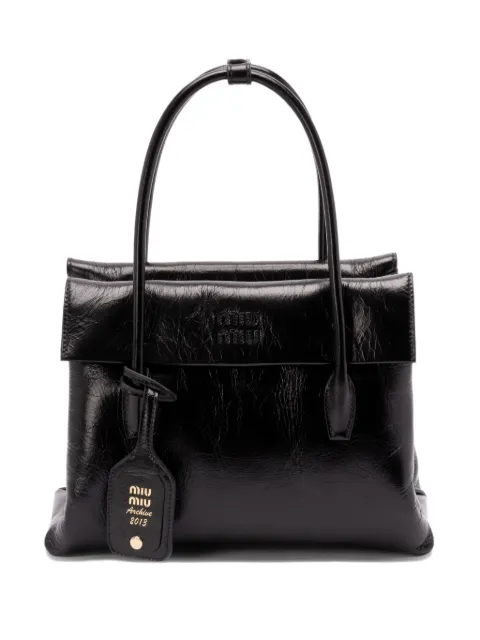 Miu Miu Solitaire leather shoulder bag