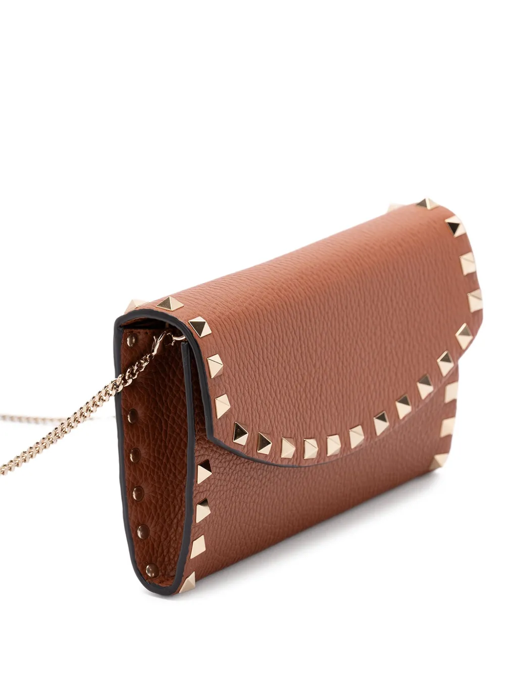Valentino Garavani ロックスタッズ ショルダーバッグ | ブラウン