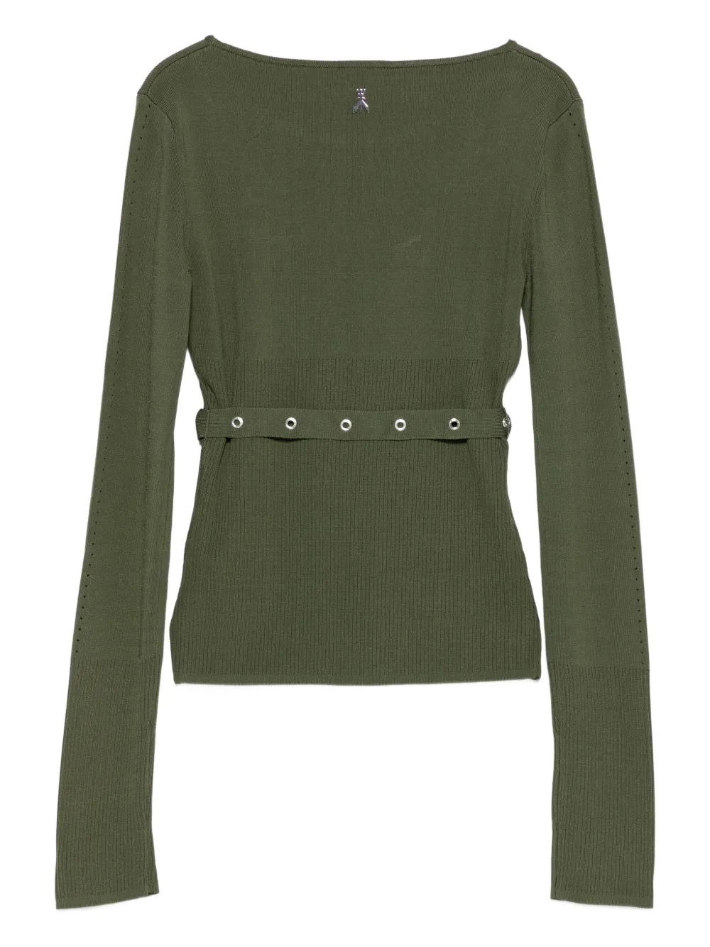 Patrizia Pepe belted ribbed top | Blouses | Image 2