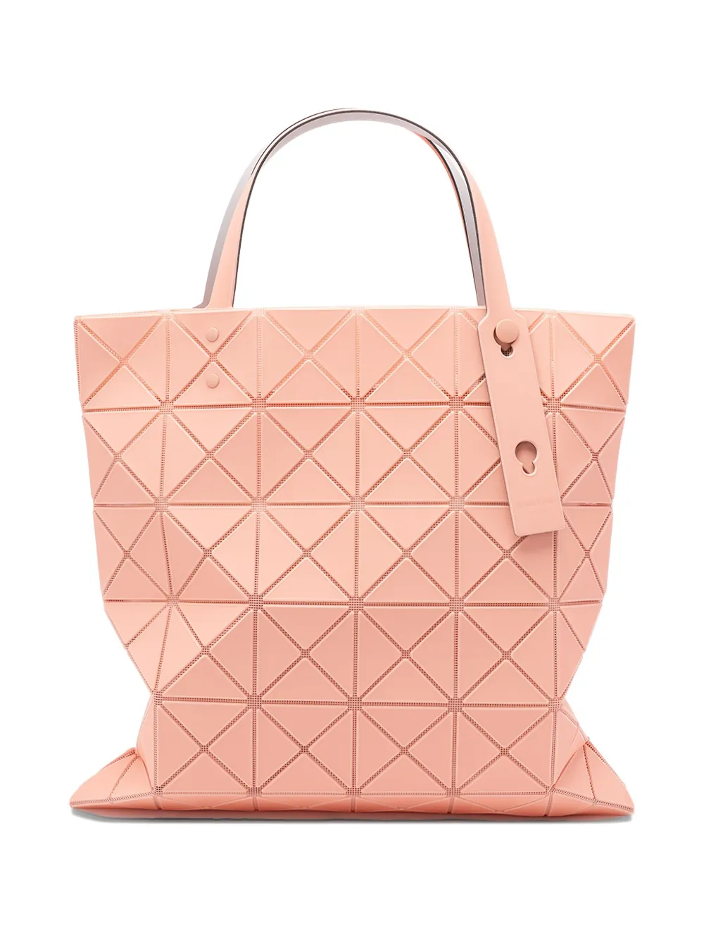 Bao Bao Issey Miyake Geometric-pattern Tote Bag In Orange