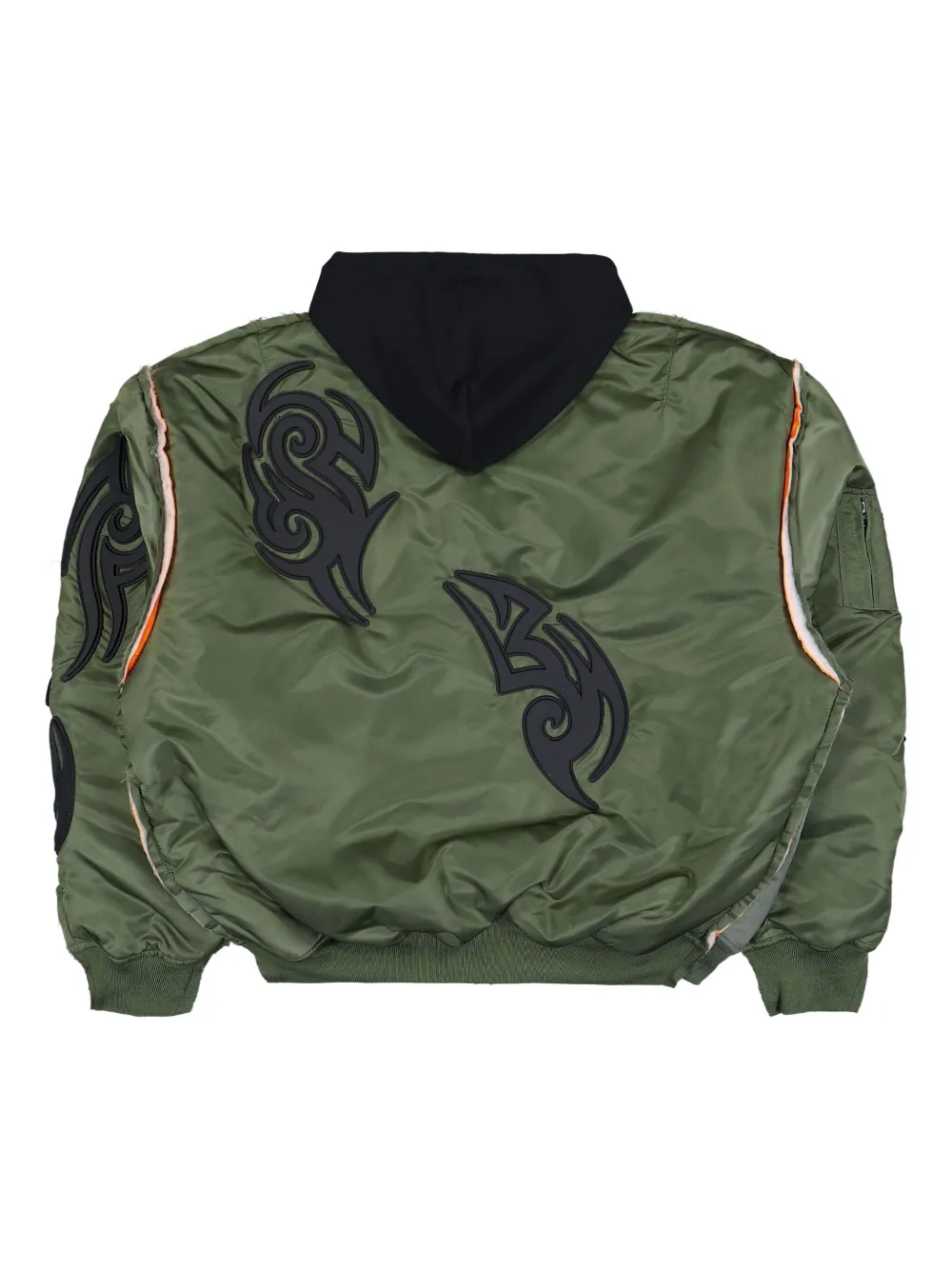 VETEMENTS Bomberjack met patroon Groen