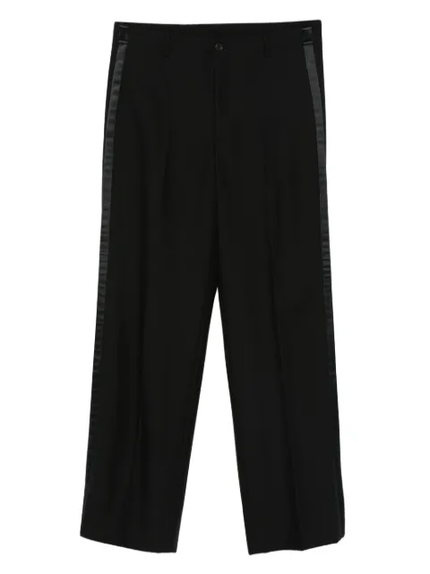 Giorgio Armani Pre-Owned 1990s side-stripe trousers