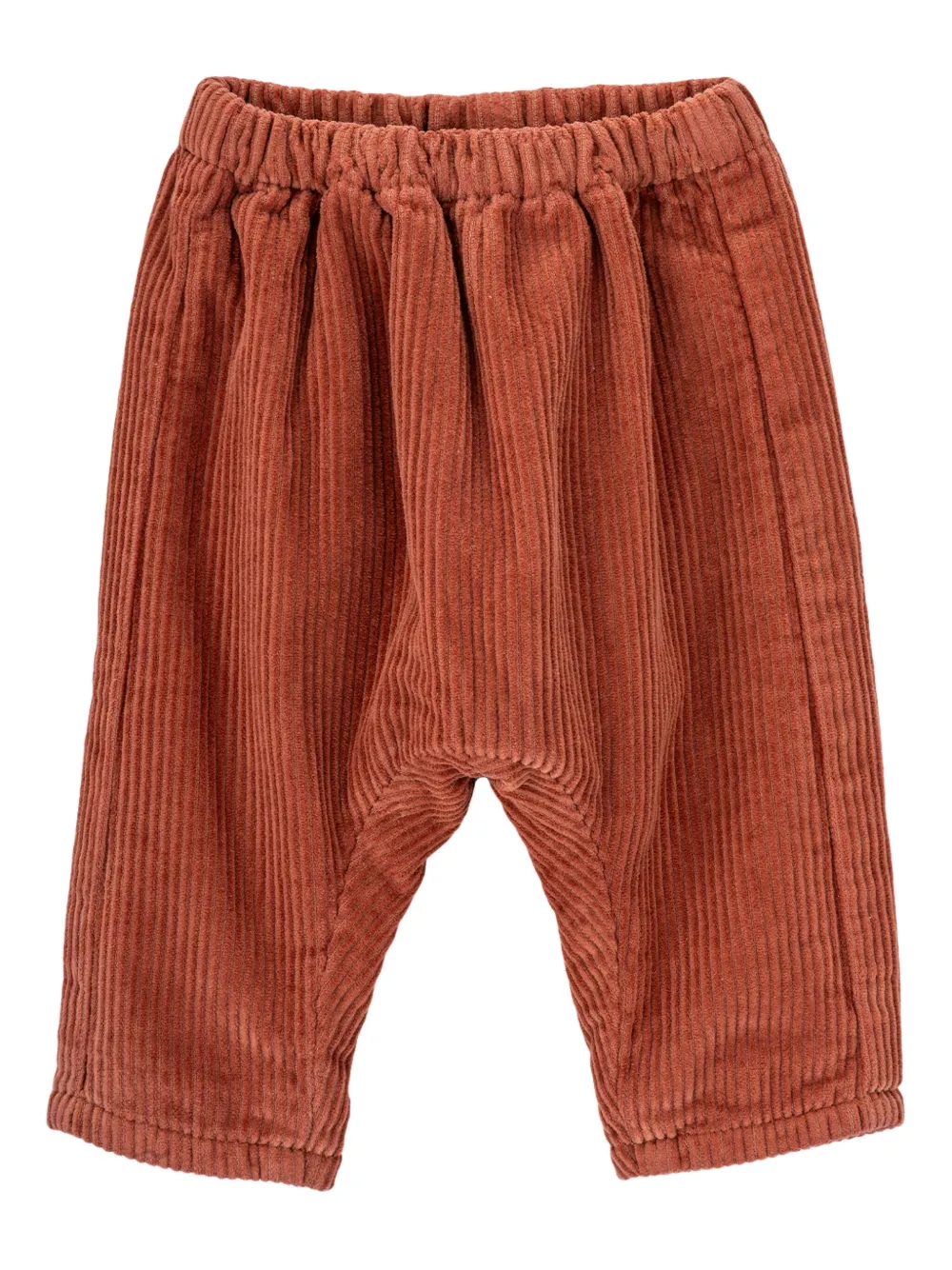Knot corduroy trousers | Brown | Image 1