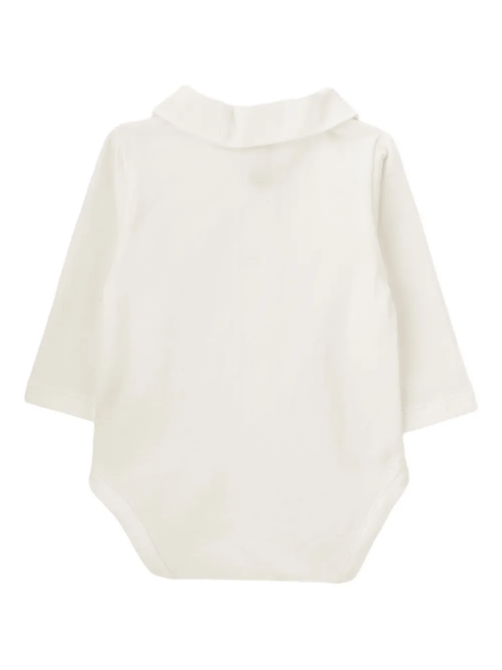 Knot Mr. Bird body met borduurwerk - Wit