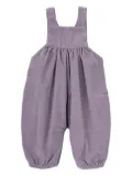 Knot Queen corduroy overalls - Purple