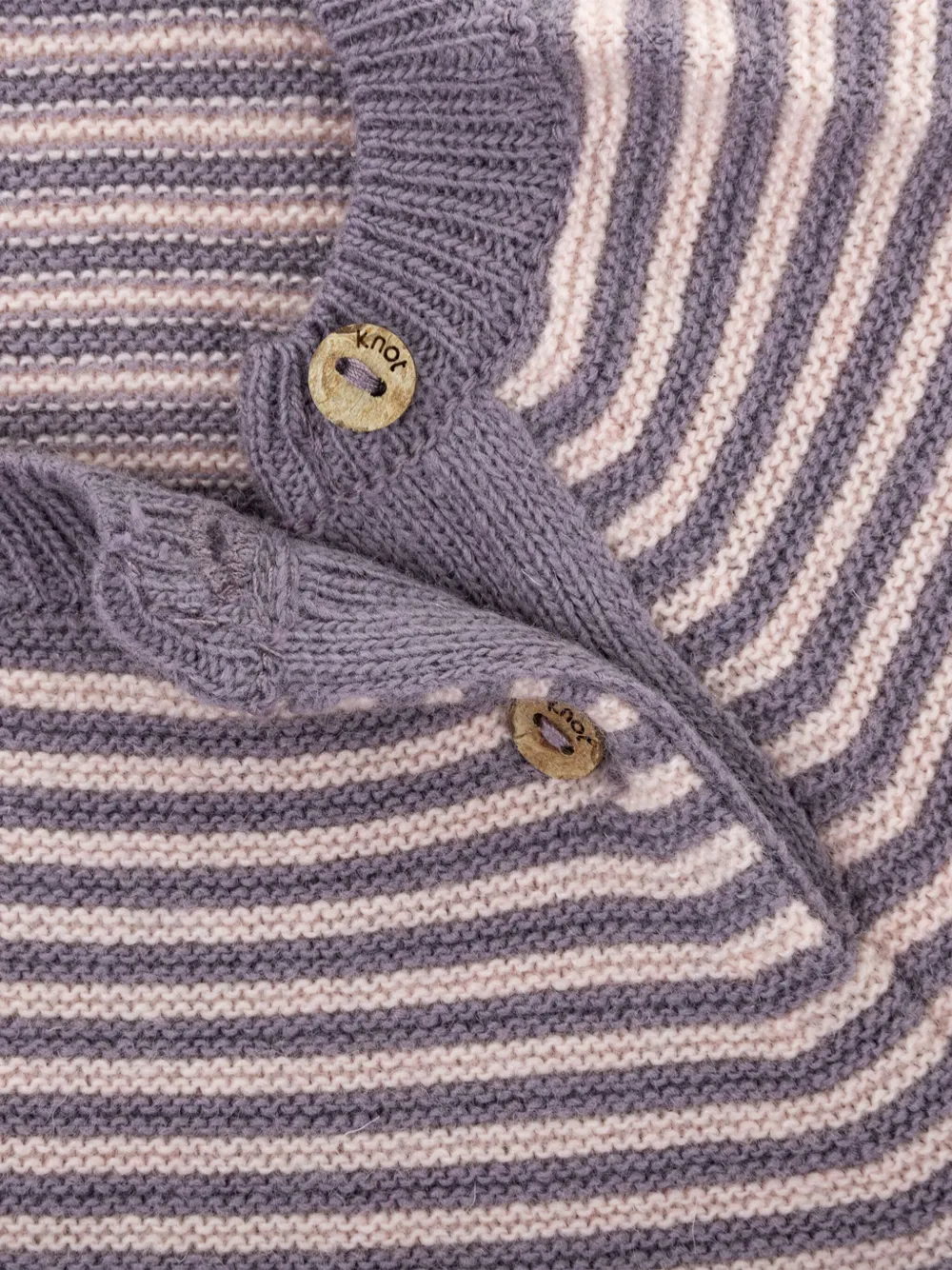 Knot striped knitted sweater | Knitwear | Image 2