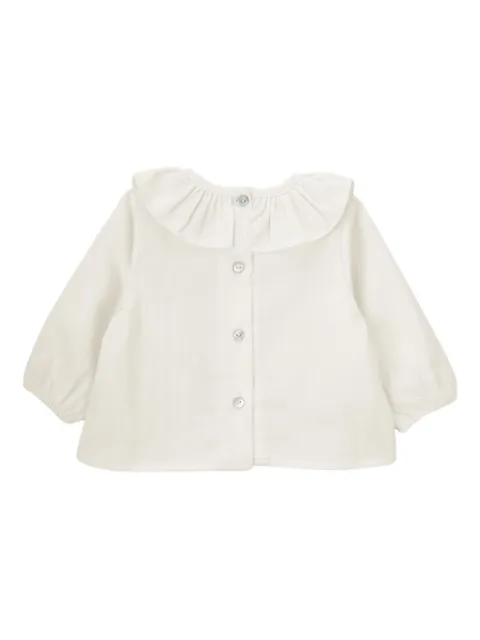 Knot Esme ruffled cotton blouse