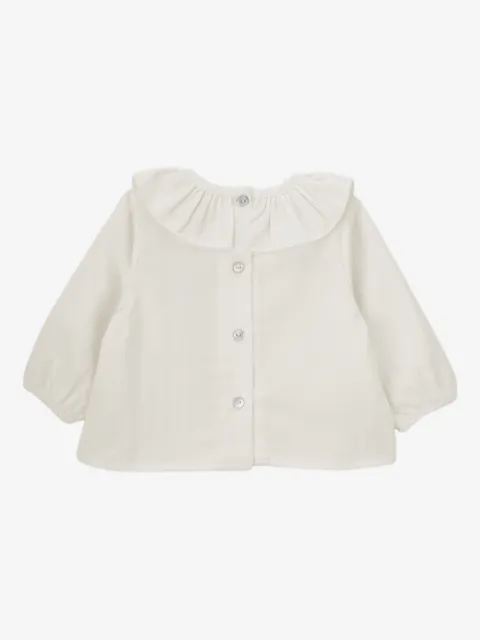 Knot Esme ruffled cotton blouse