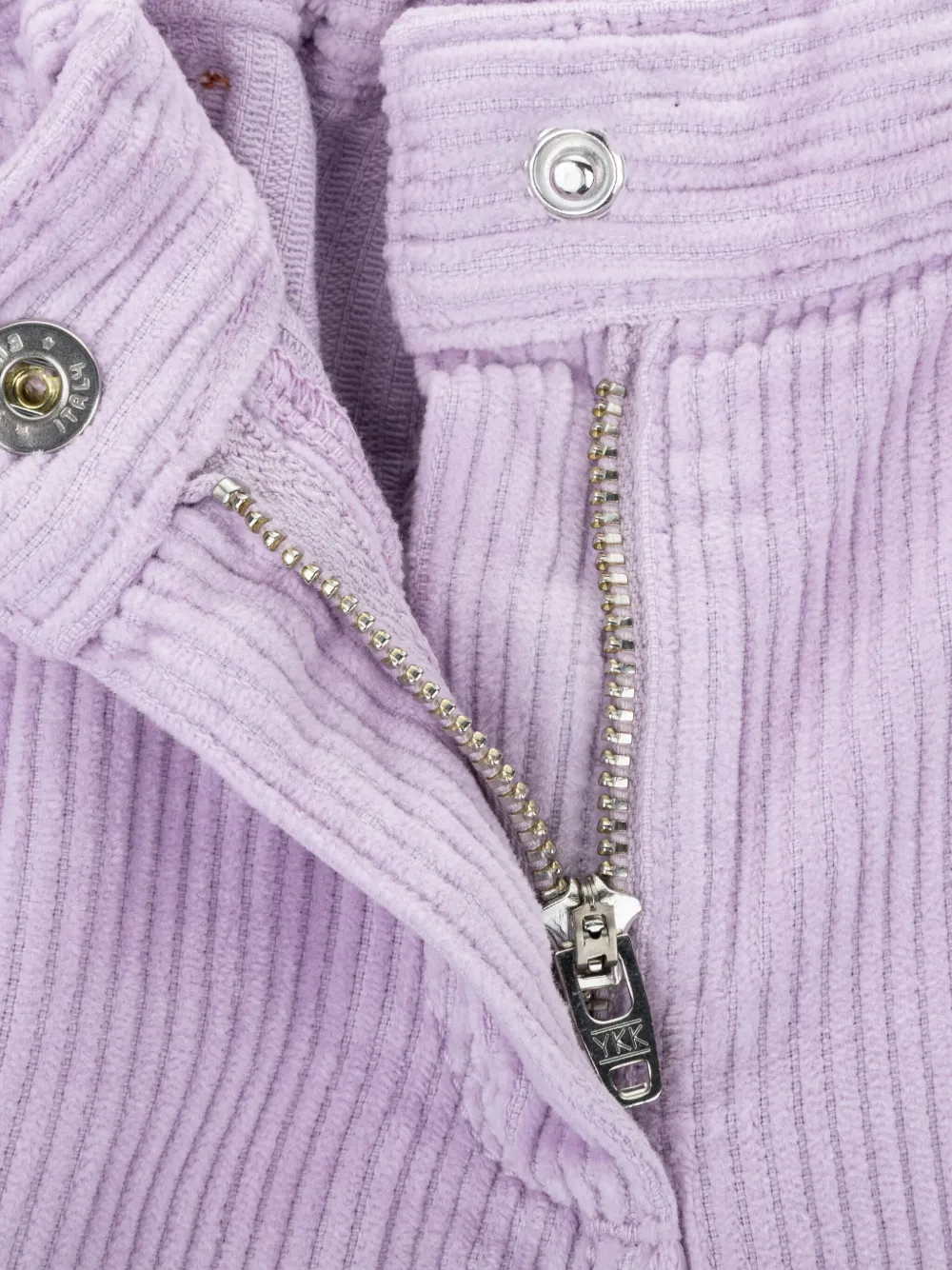 Knot Lacie ribfluwelen broek Paars