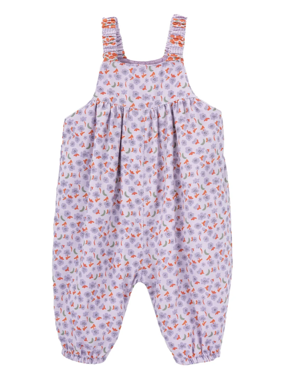 Knot Jace floral-print overalls | Purple | Image 1