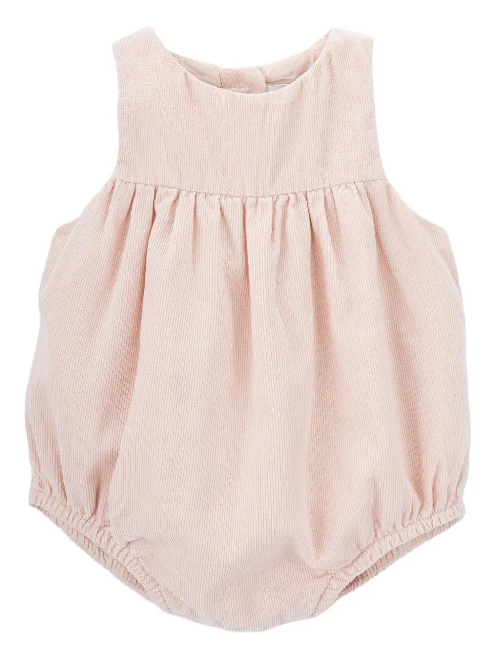Knot Elowen ribfluwelen romper Roze