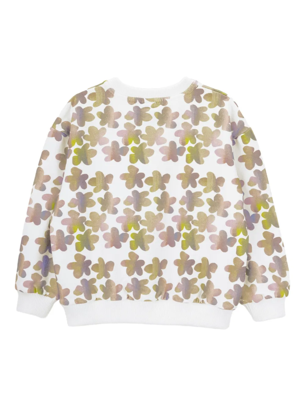 Knot Gleaming Garden Floral Sweatshirt In Multi